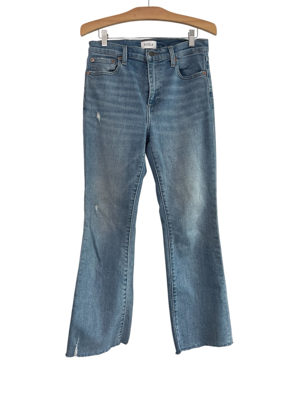 Pistola Lennon High Rise Cropped Boot Jeans Size 27 in Zuma - Picture 2 of 11